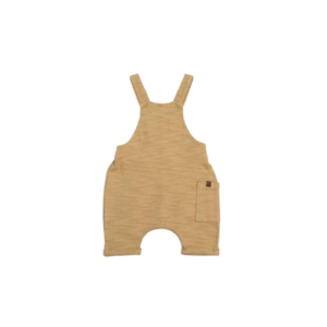 Slub Short Overalls- Honey