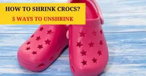 ways for how to shrink crocs